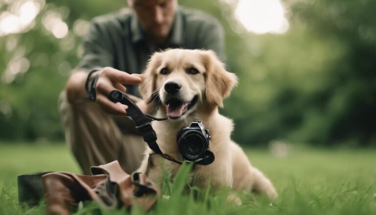 capturing pets in nature